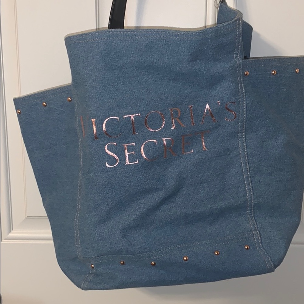 Victoria’s Secret Large Denim Tote